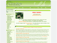 Tablet Screenshot of botanicmagic.com